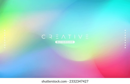 Abstract liquid gradient Background. Fluid color mix. Colorful vivid Color blend. Modern Design Template For Your ads, Banner, Poster, Cover, Web, Brochure, and flyer. Vector Eps 10