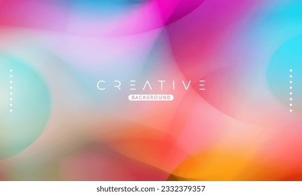 Abstract liquid gradient Background. Fluid color mix. Colorful vivid Color blend. Modern Design Template For Your ads, Banner, Poster, Cover, Web, Brochure, and flyer. Vector Eps 10