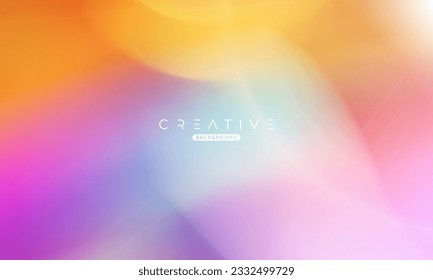 Abstract liquid gradient Background. Fluid color mix. Colorful vivid Color blend. Modern Design Template For Your ads, Banner, Poster, Cover, Web, Brochure, and flyer. Vector Eps 10