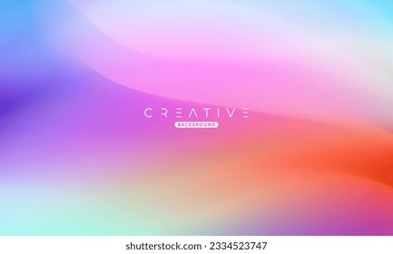 Abstract liquid gradient Background. Fluid color mix. Colorful Color blend. Modern Design Template For Your ads, Banner, Poster, Cover, Web, Brochure, and flyer. Vector Eps 10