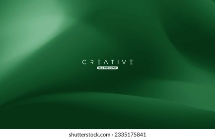 Abstract liquid gradient Background. Fluid color mix. Dark Green Color blend. Modern Design Template For Your ads, Banner, Poster, Cover, Web, Brochure, and flyer. Vector Eps 10