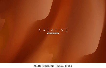 Abstract liquid gradient Background. Fluid color mix. Brown Color blend. Modern Design Template For Your ads, Banner, Poster, Cover, Web, Brochure, and flyer. Vector Eps 10