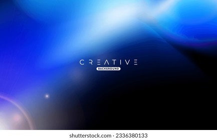 Abstract liquid gradient Background. Fluid color mix. Blue and Black Color blend. Modern Design Template For Your ads, Banner, Poster, Cover, Web, Brochure, and flyer. Vector Eps 10