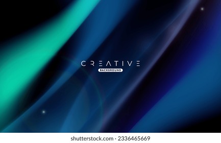 Abstract liquid gradient Background. Fluid color mix. Blue and Green Color blend. Modern Design Template For Your ads, Banner, Poster, Cover, Web, Brochure, and flyer. Vector Eps 10