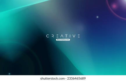 Abstract liquid gradient Background. Fluid color mix. Green and Blue Color blend. Modern Design Template For Your ads, Banner, Poster, Cover, Web, Brochure, and flyer. Vector Eps 10