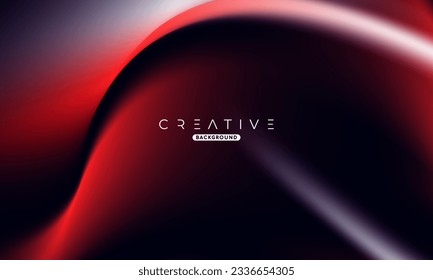 Abstract liquid gradient Background. Fluid color mix. Red and Black Color blend. Modern Design Template For Your ads, Banner, Poster, Cover, Web, Brochure, and flyer. Vector Eps 10