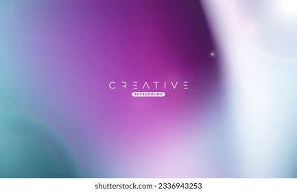 Abstract liquid gradient Background. Fluid color mix. Purple and Green Color blend. Modern Design Template For Your ads, Banner, Poster, Cover, Web, Brochure, and flyer. Vector Eps 10