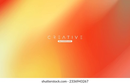 Abstract liquid gradient Background. Fluid color mix. Orange and Yellow Color blend. Modern Design Template For Your ads, Banner, Poster, Cover, Web, Brochure, and flyer. Vector Eps 10