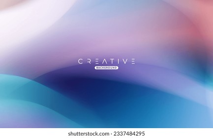 Abstract liquid gradient Background. Fluid color mix. Blue and Orange Color blend. Modern Design Template For Your ads, Banner, Poster, Cover, Web, Brochure, and flyer. Vector Eps 10