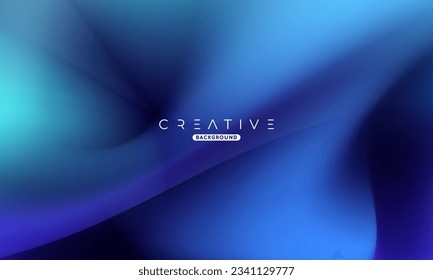 Abstract liquid gradient Background. Fluid color mix. Blue and Black Color blend. Modern Design Template For Your ads, Banner, Poster, Cover, Web, Brochure, and flyer. Vector Eps 10