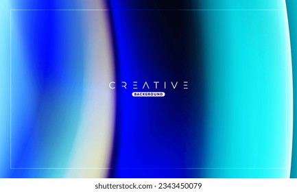 Abstract liquid gradient Background. Fluid color mix. Blue and White Color blend. Modern Design Template For Your ads, Banner, Poster, Cover, Web, Brochure, and flyer. Vector Eps 10