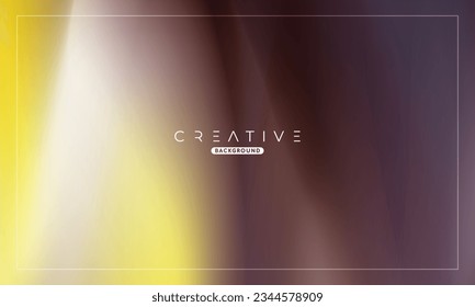 Abstract liquid gradient Background. Fluid color mix. Yellow and Brown Color blend. Modern Design Template For Your ads, Banner, Poster, Cover, Web, Brochure, and flyer. Vector Eps 10
