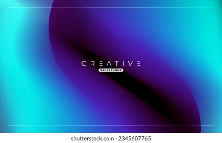 Abstract liquid gradient Background. Fluid color mix. Purple and Blue Color blend. Modern Design Template For Your ads, Banner, Poster, Cover, Web, Brochure, and flyer. Vector Eps 10