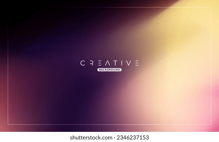 Abstract liquid gradient Background. Fluid color mix. Yellow and Purple Color blend. Modern Design Template For Your ads, Banner, Poster, Cover, Web, Brochure, and flyer. Vector Eps 10