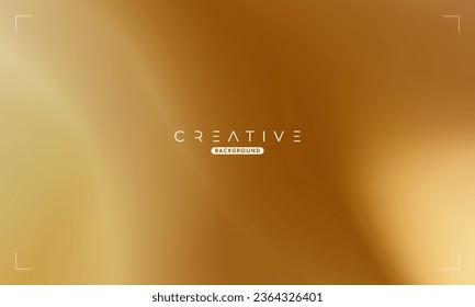 Abstract liquid gradient Background. Gold Fluid Color Gradient. Design Template For ads, Banner, Poster, Cover, Web, Brochure, Wallpaper, and flyer. Vector.
