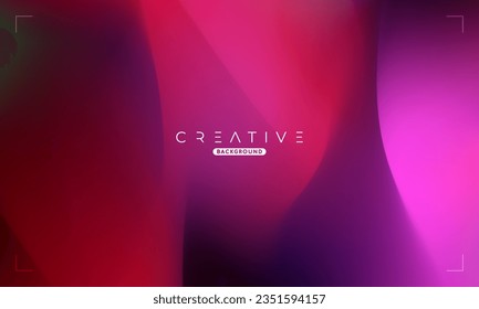 Resumen de gradiente líquido fondo. Gradiente de color de fluido rojo y púrpura. Plantilla de diseño para anuncios, banner, afiche, portada, web, folleto, fondo de escritorio y volante. Vector.
