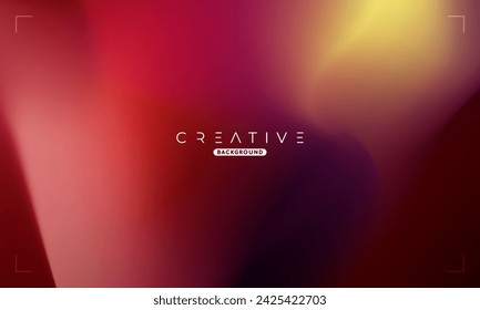 Abstract liquid gradient Background. Red and Yellow Fluid Color Gradient. Design Template For ads, Banner, Poster, Cover, Web, Brochure, Wallpaper, and flyer. Vector.