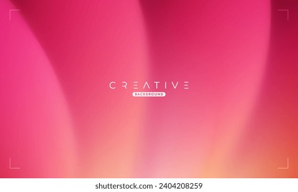 Abstract liquid gradient Background. Yellow and Pink Fluid Color Gradient. Design Template For ads, Banner, Poster, Cover, Web, Brochure, Wallpaper, and flyer. Vector.