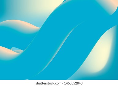 abstract liquid gradient wave. colorful beautiful background design. vector eps