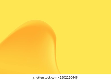 Abstract liquid honey texture, yellow, gold holographic liquid oil textured background with copy space. Fluid organic forms, smooth fluid gel, collagen, serum