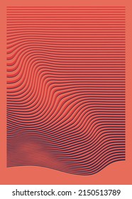 Abstract liquid line pattern background.