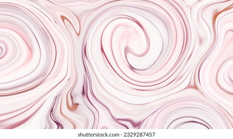 Abstract liquid marble background templates with colorful swirl texture.