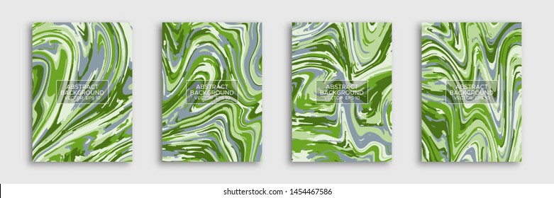 Abstract liquid marble background. Liquid marble texture, waves. Applicable for cover design, invitations, presentations, flyers, posters, business cards. Contemporary art. Vector illustration EPS 10.