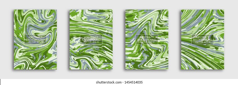 Abstract liquid marble background. Liquid marble texture, waves. Contemporary art. Vector illustration EPS 10.