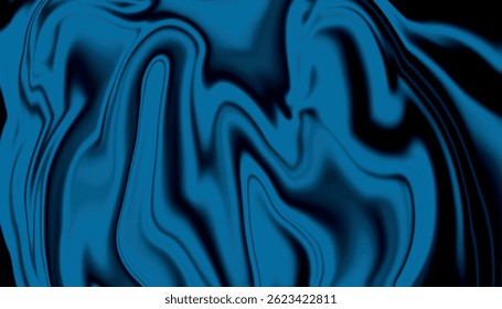 Abstract liquid marble in blue tones. Flowing waves of dark and vibrant blue.
A blend of rich and soft blue hues.