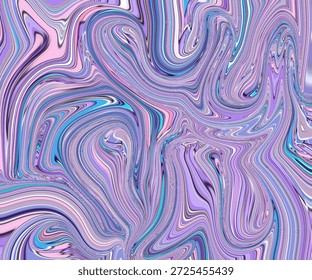 Abstractas textura de remolino de mármol líquido en colores pastel púrpura y azul, fondo de movimiento fluido, diseño artístico moderno, vibrantes ondas abstractas.