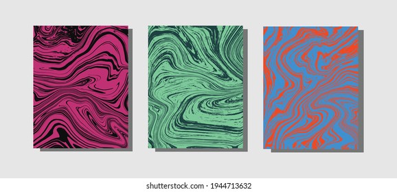  Resumen de textura de mármol líquido. Arte fluido. Pintura de tinta alcohólica para cubierta de diseño, presentación, invitación, volante, informe anual, afiche y tarjeta de visita, diseño de embalaje. Arte moderno.