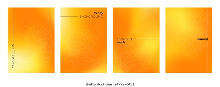 Abstract liquid neon background. Blurred fluid colours. Vibrant gradient mesh. Futuristic modern design template for wallpaper, poster, presentation, cover, banner, brochure, flyer, website