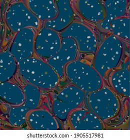 Abstract liquid paint background. Vector illustration