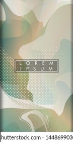 Abstract liquid pattern as background. portrait vector background. vector illustration of eps 10