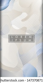 Abstract liquid pattern as background. portrait vector background. vector illustration of eps 10