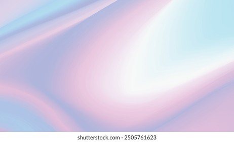 Abstract liquid pattern featuring a vibrant blend of pink, blue, and purple. Beautiful abstraction of liquid paints in slow blending flow mixing together gently.