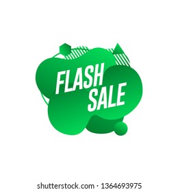 Abstract liquid promotion background graphic elements