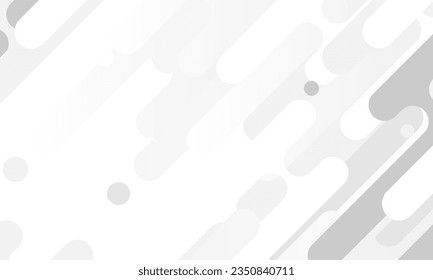 Abstract liquid shape black and white template banner with gradient color dot technology background Design with vector design