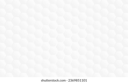 Abstract liquid shape black and white hexagon banner with gradient color technology background with vector design