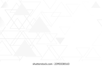 Abstract liquid shape black and white template Geometric triangle shape color vector background