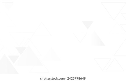 Abstract liquid shape black and white template Geometric triangle shape color vector background
