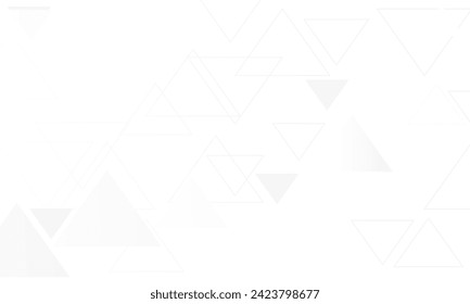 Abstract liquid shape black and white template Geometric triangle shape color vector background