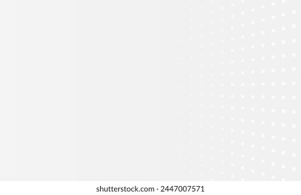 Anuncio de Plantilla en blanco y negro de forma líquida Abstractas con fondo de tecnología de puntos de color degradado Diseño con diseño de Vector 