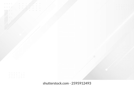 Abstract liquid shape black and white template banner with gradient color dot technology background Design with vector Design