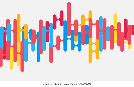 Abstract liquid shape colorful template banner with gradient color dot technology background Design with vector design