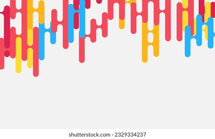 Resumen de forma líquida colorido banner de plantilla con fondo de tecnología punto de color degradado Diseño con diseño vectorial