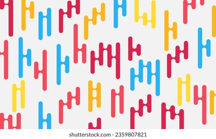 Abstract liquid shape colorful template banner with gradient color dot technology background Design with vector design
