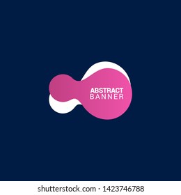 Abstract liquid shape. Fluid design. Modern vector illustration.EPS10.