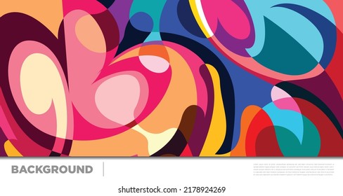 Abstract liquid shape. Fluid geometric design. Isolated gradient waves with geometric lines, dots, batik Indonesia pattern. Vector illustration.
