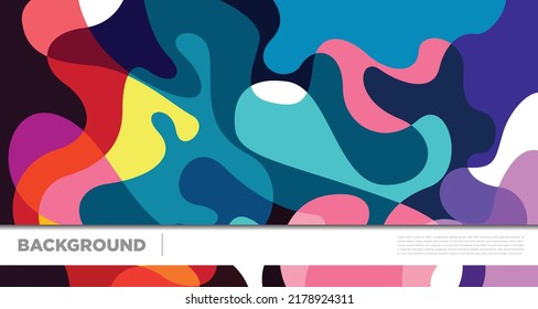 Abstract liquid shape. Fluid geometric design. Isolated gradient waves with geometric lines, dots, batik Indonesia pattern. Vector illustration.
